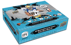 2025 Upper Deck CFL Canadian Football League Hobby Box - PLEASE CONTACT RETAIL STORE FOR PRICING & AVAILABILITY -- NO REFUNDS OR CANCELLATIONS, ALL SALES ARE FINAL